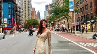 Η λαμπερή εμφάνιση της Χριστίνας Μπόμπα στο gala της Rihanna στη Νέα Υόρκη