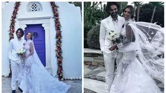 Αθηνά Οικονομάκου | Οι λεπτομέρειες της διακόσμησης του Μυκονιάτικου γάμου της