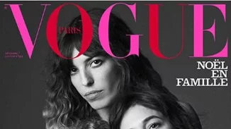 Vogue Paris | H Jane Birkin και οι κόρες της στο επετειακό Χριστουγεννιάτικο εξώφυλλο