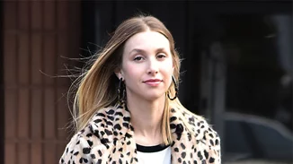Φόρα το λεοπάρ πανωφόρι σαν τη Whitney Port