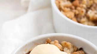 Apple crumble | Το εντυπωσιακό έδεσμα των φετινών Χριστουγέννων