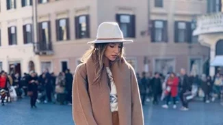 Αθηνά Οικονομάκου | Οι πρώτες φωτογραφίες από την απόδραση στη Ρώμη με τον γιο της