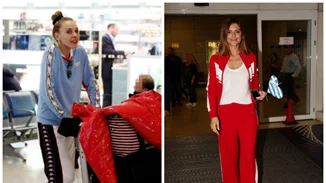7 + 1 ιδανικά outfits για το αεροδρόμιο από τις Ελληνίδες celebrities