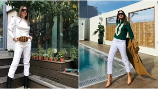 5 top συνδυασμοί για τη μεταβατική περίοδο της Άνοιξης από τη fashion Ιnfluencer, Στέλλα Μουγκαλιάν