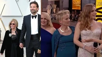 Bradley Cooper & Amy Adams | Στο κόκκινο χαλί των Όσκαρ με τις μαμάδες τους