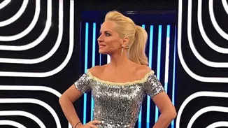 Μαρία Μπεκατώρου | Το sparkly look της στο έκτο επεισόδιο του YFSF