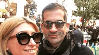 Κώστας Μπακογιάννης | Στο Καρπενήσι με τη Σία Κοσιώνη και τον γιο τους, Δημοσθένη (pic)