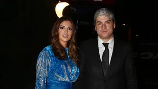 Σταματίνα Τσιμτσιλή | Δες τι φόρεσε για να πάει στην κοπή πίτας του Alpha με τον σύζυγό της, Θέμη Σοφό