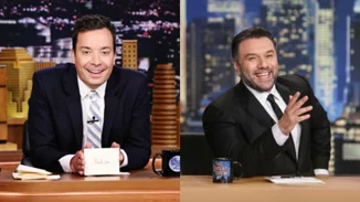 The Tonight Show | Ο Jimmy Fallon (official) έστειλε "μήνυμα" στον Γρηγόρη Αρναούτογλου