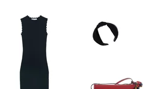 Πώς να φορέσω το κλασσικό μαύρο φόρεμα την άνοιξη