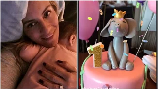 Τούρτα για τα πρώτα γενέθλια | Η εντυπωσιακή επιλογή της Ελεονώρας Μελέτη για την κόρη της