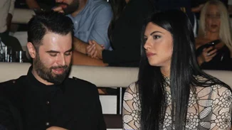 Γιώργος Παπαδόπουλος - Γαλάτεια Βασιλειάδη | Φωτογραφίες από τη βάφτιση του γιου τους