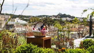 Υπάρχει ένα rooftop στην Αθήνα που κάνεις πικ-νικ σε κήπο