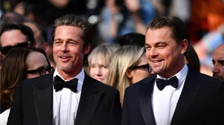 Brad Pitt και Leonardo DiCaprio στο κόκκινο χαλί των Καννών