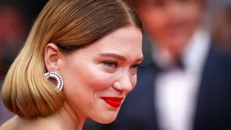 Η μοναδική εμφάνιση της Lea Seydoux στο κόκκινο χαλί των Καννών