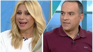 Κατερίνα Καραβάτου & Κρατερός Κατσούλης | Ο επικός «καυγάς» τους on air για το όνομα του γιου τους!