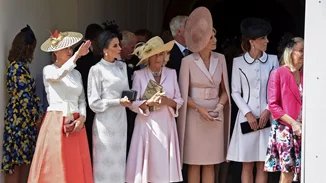 Όλες οι γαλαζοαίματες μαζί σε κοινή εμφάνιση, η μία πιο κομψή από την άλλη