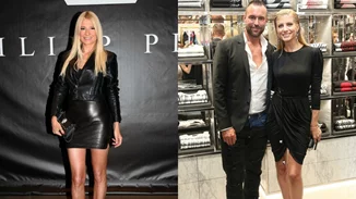 Εγκαίνια "Boutique Philipp Plein" | Φαίη Σκορδά και Ευαγγελία Αραβανή μαγνήτισαν τα βλέμματα με τις mini δημιουργίες που επέλεξαν