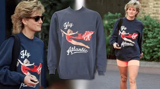 Tο αγαπημένο sweatshirt της Πριγκίπισσας Diana βγαίνει σε δημοπρασία και κρύβει ένα μήνυμα