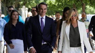 Μαρέβα Μητσοτάκη | Δες την εμφάνισή της στην ορκωμοσία του Κυριάκου Μητσοτάκη