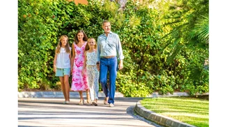 Η βασιλική οικογένεια της Ισπανίας κάνει διακοπές στη Μαγιόρκα