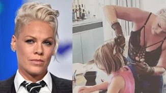 H Pink θέλησε να περάσει ένα ισχυρό μήνυμα προς όλους τους γονείς