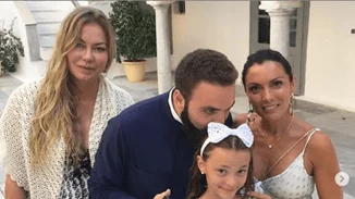 H Αλεξάνδρα Πασχαλίδου βάφτισε την 11χρονη κόρη της Μελίνα