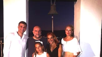 Φωτεινή Ψυχίδου - Μπάμπης Στόκας | Η βάφτιση της 9χρονης κόρη τους! (pics)