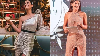 Πρώτη φορά παρουσιάστρια | Τα πιο stunning looks της Χριστίνας Μπόμπα με αφορμή το «The Voice»