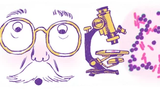 To doodle της Google τιμά τον επιστήμονα Hans Christian Gram