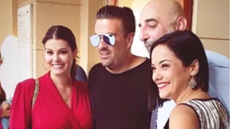 Κατερίνα Τσάβαλου – Δημήτρης Στεργίου | Βάφτισαν την κόρη τους με νονούς τη Μαρία Κορινθίου και τον Γιάννη Αϊβάζη