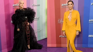 Οι celebrities που βρέθηκαν στο μοβ χαλί του amfAR στο Λος Άντζελες