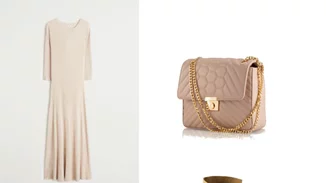 Πώς να φορέσω το πλεκτό φόρεμα το βράδυ;