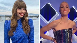 Βίκυ Καγιά-Ηλιάνα Παπαγεωργίου | Τα beauty looks τους στον τελικό του GNTM είχαν κάτι από χριστουγεννιάτικο ρεβεγιόν