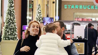 Ελεονώρα Μελέτη-Θοδωρής Μαροσούλης | Για ψώνια με την κόρη τους Αλεξάνδρα