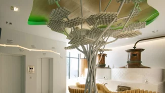 Η δημιουργία του μοναδικού χώρου επισκεπτών στο εσωτερικό της ποτοποιίας Μεταξά από το ARCHstudio