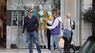 Μαριέττα Χρουσαλά | Έξοδος για ψώνια με τον σύζυγο και την πεθερά της