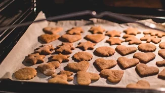 Μαλακά μπισκότα με τζίντζερ χωρίς ζάχαρη