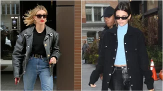Kendall Jenner & Hailey Bieber | Η ασορτί εμφάνιση με την τάση της άνοιξης που κυκλοφορεί σε Zara, Mango και H&M