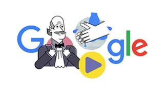 Google Doodle | Τιμά τον Ignaz Semmelweis για την ανακάλυψη της σημασίας του πλυσίματος των χεριών