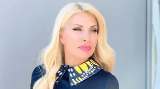 Ελένη Μενεγάκη | Η εμφάνισή της αλά Marylin Monroe