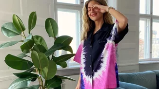 Αυτό είναι το πιο fun print που ξεχωρίσαμε στα homewear looks των fashion girls