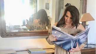 Κατερίνα Ζαρίφη | Σπάνια πλάνα από το σπίτι της παρουσιάστριας