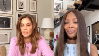 Naomi Campbell - Cindy Crawford | Τα κορυφαία μοντέλα σχολιάζουν τη δύσκολη αυτή περίοδο