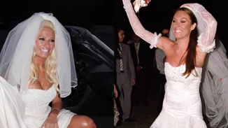 Little white dress | Οι διάσημες Ελληνίδες που επέλεξαν mini νυφικό