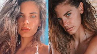 Φυσική ομορφιά | Όλες οι φορές που η εγκυμονούσα Χριστίνα Μπόμπα πόζαρε χωρίς μακιγιάζ