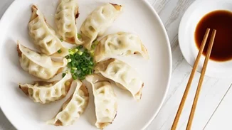 Dumplings με μοσχαρίσιο κιμά στον ατμό