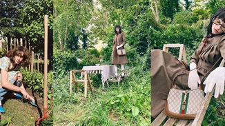 Η νέα καμπάνια του οίκου Gucci ρίχνει μια κλεφτή ματιά στη ζωή των μοντέλων