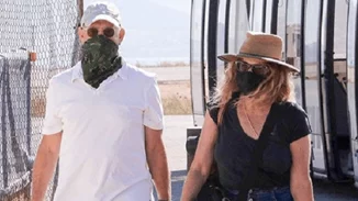 Έφτασαν στην Πάρο Tom Hanks και Rita Wilson