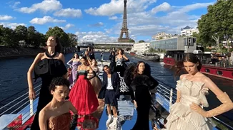 Ο Olivier Rousteing διοργάνωσε μία πολύχρωμη γιορτή στον Σικουάνα